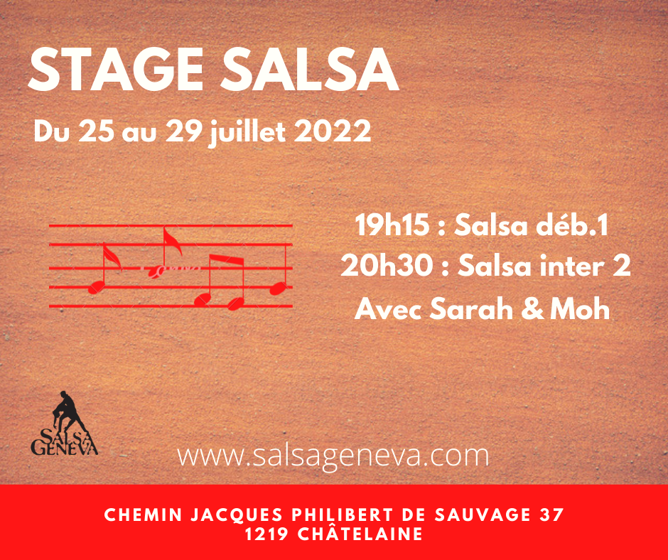 Stage Salsa juillet 2022
