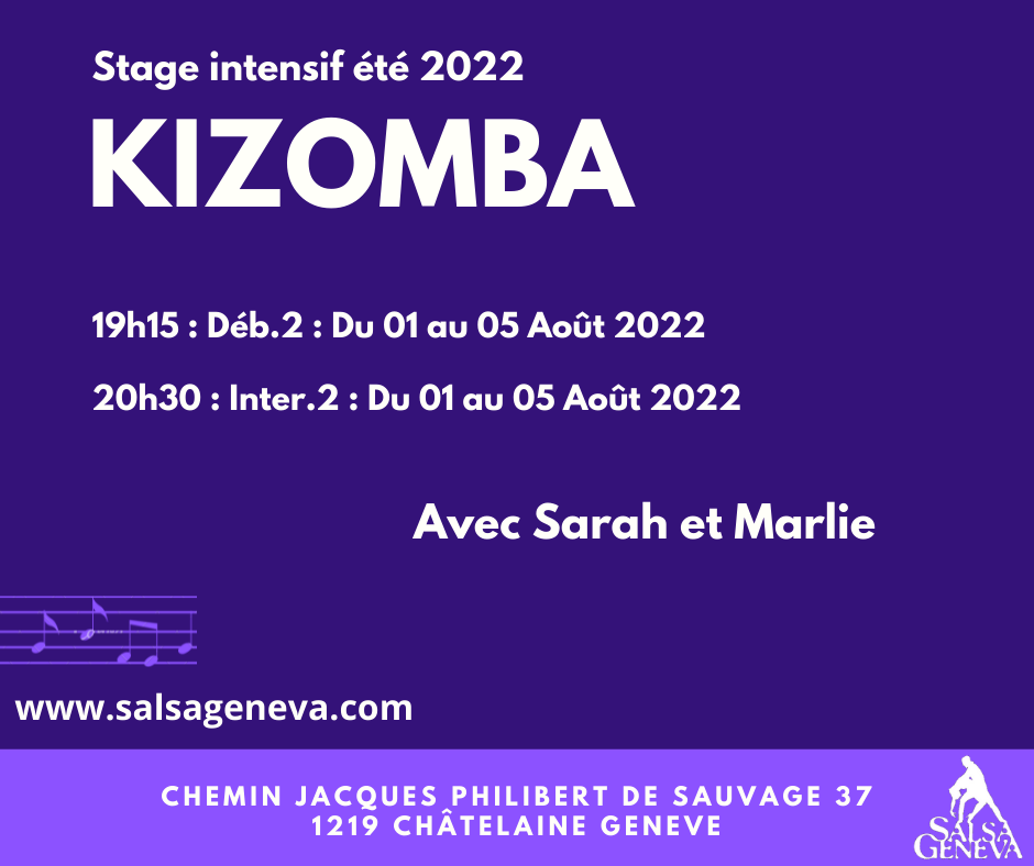 Stage kizomba Août 2022