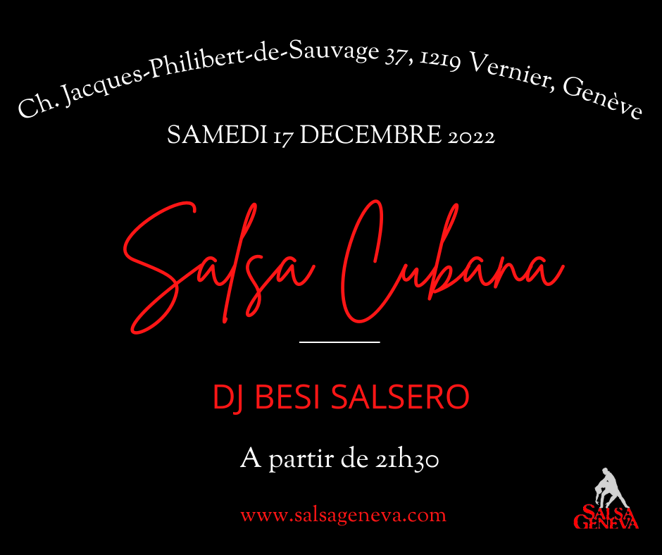 Salsa Cubana DJ Besi 17 décembre 2022