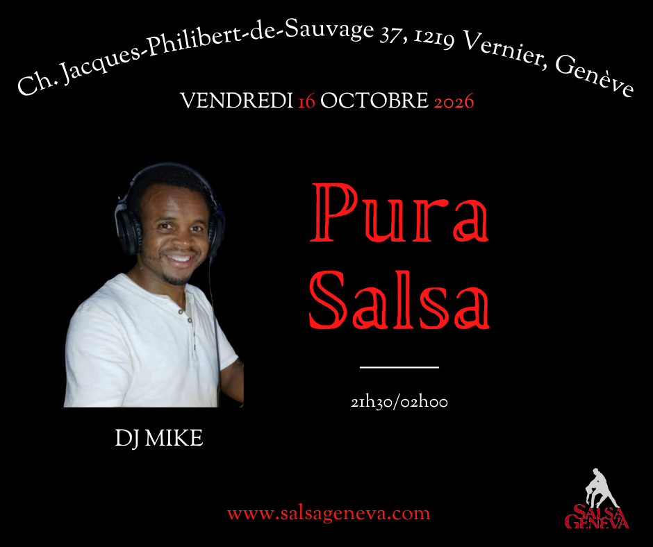 Pura Salsa DJ Mike 2026-10-16